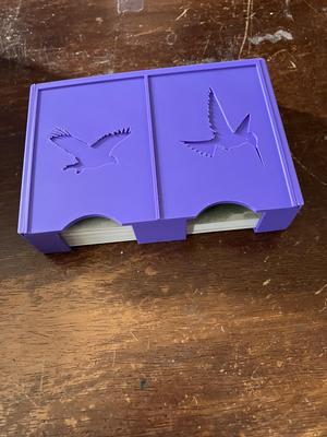 Wingspan - Two-Wide Card Tray With Lid