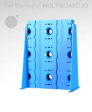 2x3 - 4x Stack - Single-Sided Multipoint Plate