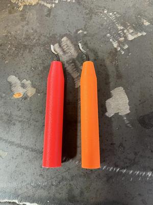 Deburr tool handle