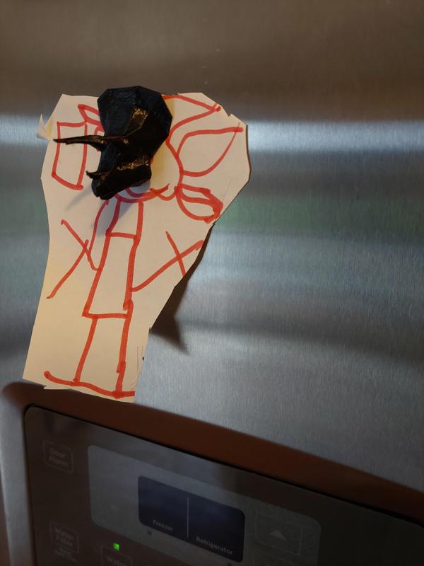 Triceritops Fridge Magnet