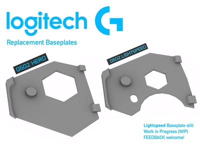 G502 Baseplate Replacements | Logitech