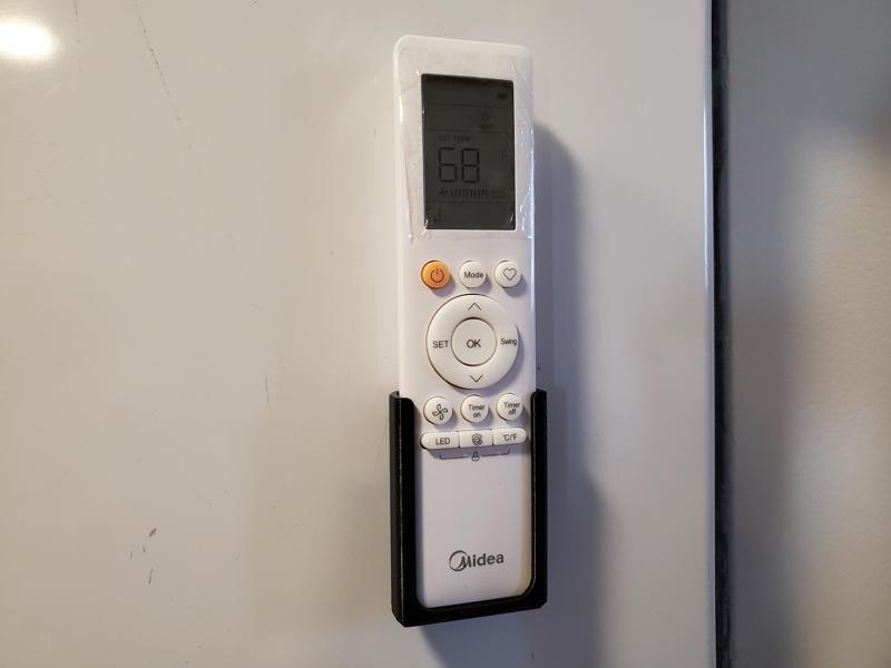 Magnetic Mounted Midea / Rotenso Air Conditioner Remote Holder 60x10x3 mm Magnets