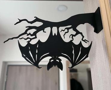Halloween door decor