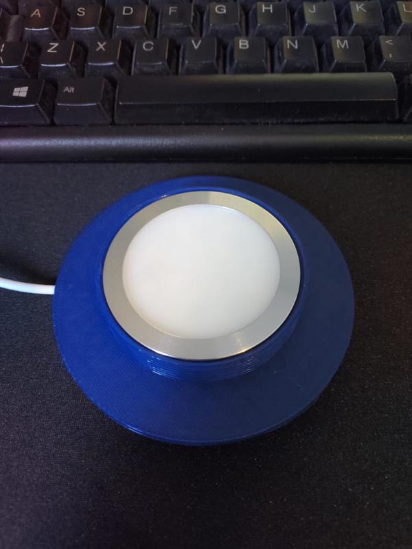 Lithophane Globe base  for Bambu led lamp kit 001 
