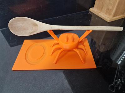 Base for Crab spoon rest by Adam
