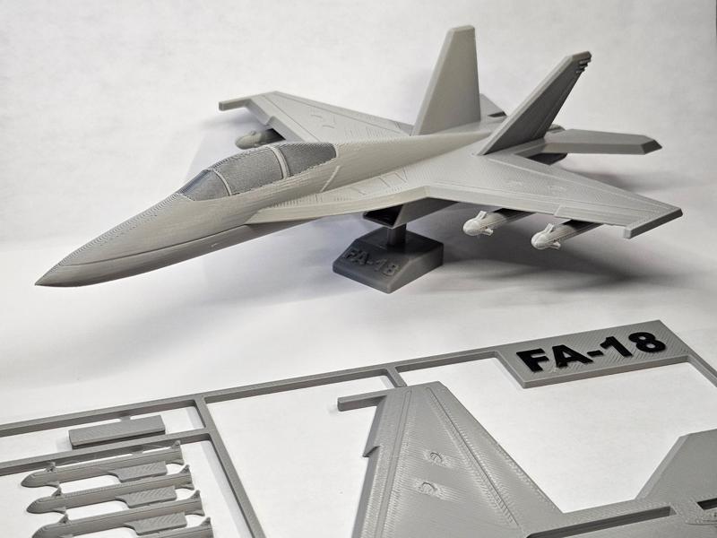 F18 Plane Kit Card