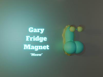 Gary Fridge Magnet