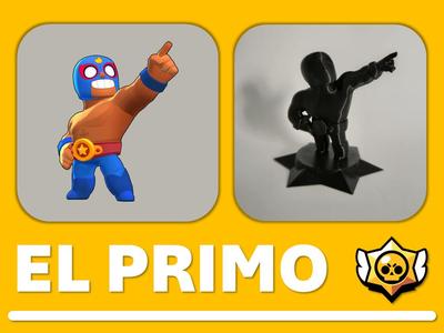 El Primo Brawl Stars figurine