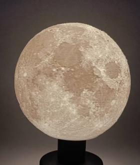 Moon Lithopanes