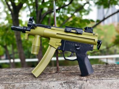 HK MP5K submachine gun toy(Source files provided)