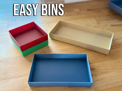 Stackable storage trays/boxes