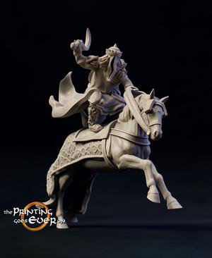 Dark Swordmaster - Mounted