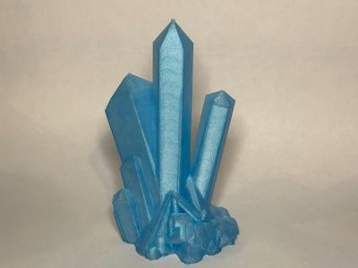 Realistic Crystal Cluster No Supports