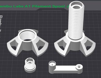 Bambu Labs A1 Spool Holder Upgrade