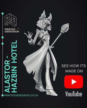 Alastor - Hazbin Hotel - Fan Art
