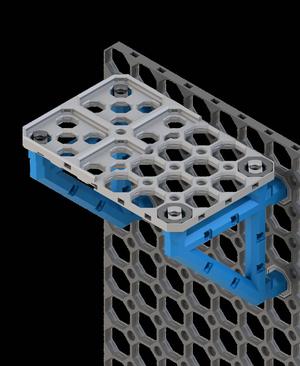6x6 Bracket - Bolt-Locked Inserts