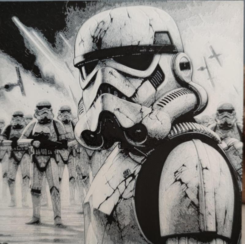 StormTrooper Star Wars - HueForge