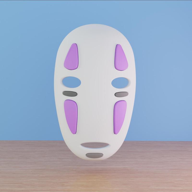 Spirited Away No-Face Mask Cosplay Prop