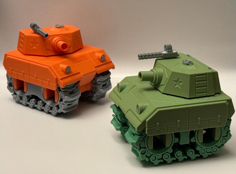Toy Tank - Orange Star