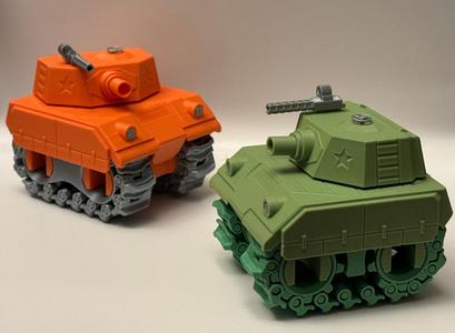 Toy Tank - Orange Star