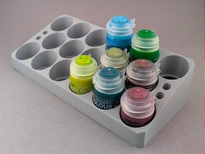 Citadel Paints Stand of 17 bottles