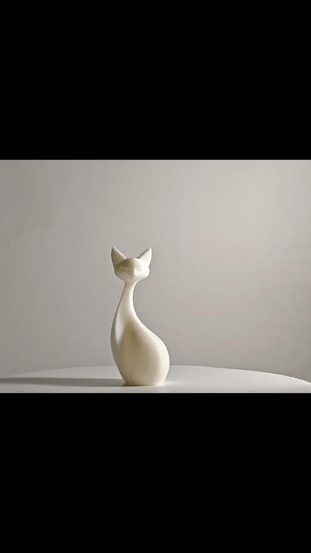 Cat Figurine Decor