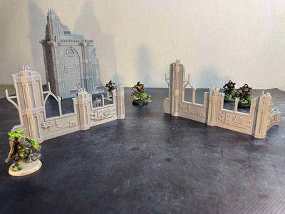 Wargame terrain Gothic Sector Templaris Part 2