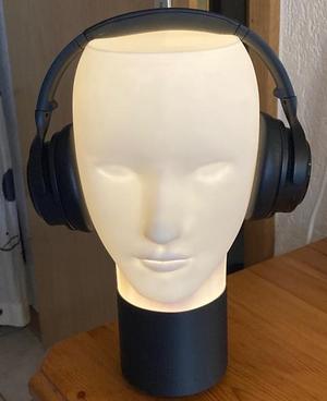 Headphone Holder Lamp for Puck Led  Bambu Kit001