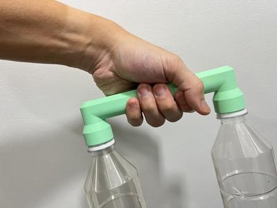 Water Bottle Dumbbell +Double