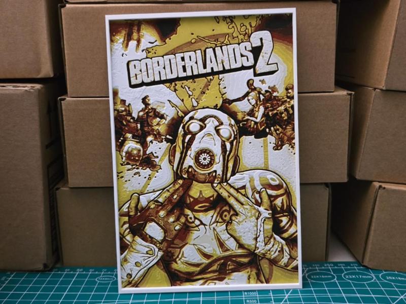 Borderlands 2 Poster - Hueforge Art