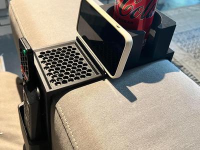 Medium + Large Couch Armrest Drink + Remote Holder
