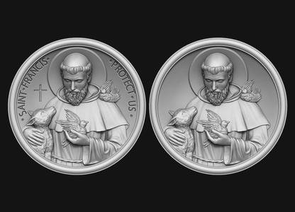 Saint Francis Medallion