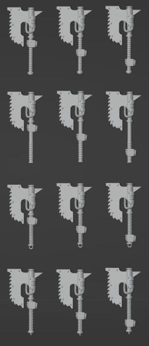 PLANET MUNCHER LEGION CHAIN AXES