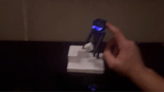 Enderman dice thrower