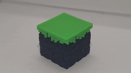 Cube minecraft box