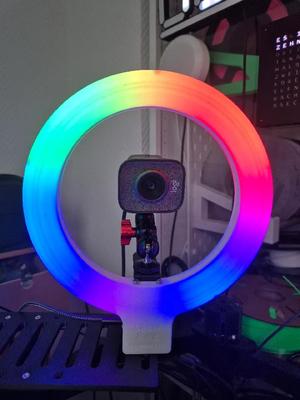 SelfIY Ring - ESPHome based 3D printable selfie ring by Nerdiy.de   