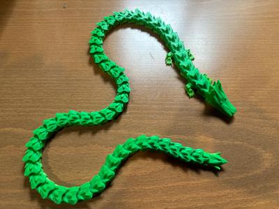 Custom articulated dragon