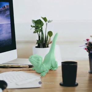 Dino Phone Holder 3D Stl File - Office 3D Print Files - 3D Printable Model for 3D Printers