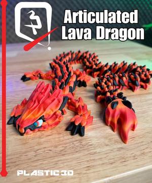 Articulated Lava Dragon- Elder   