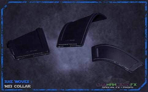 Axe Woves Collar Plates The Mandalorian Cosplay Armor