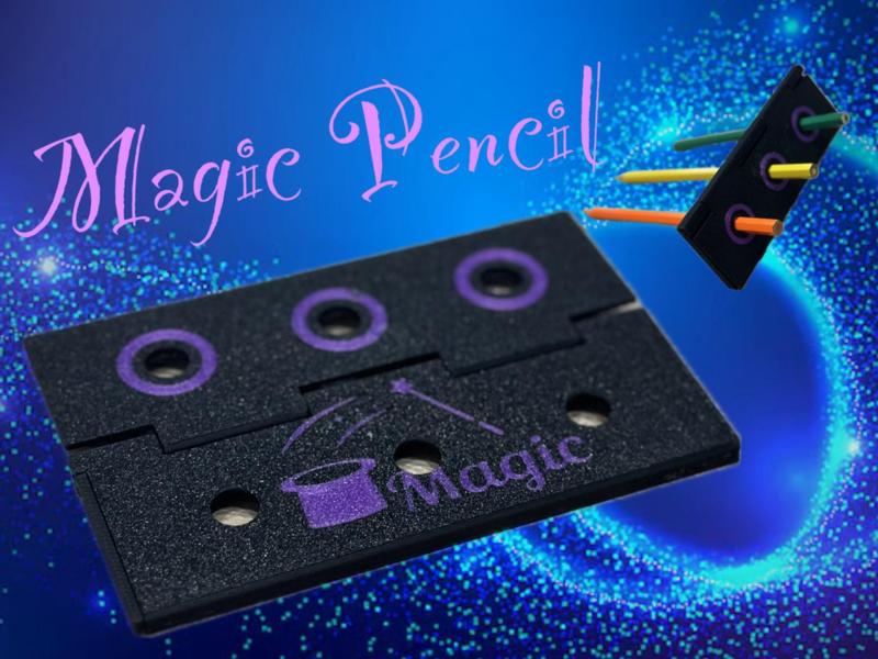 Magic Pencil Through Coins