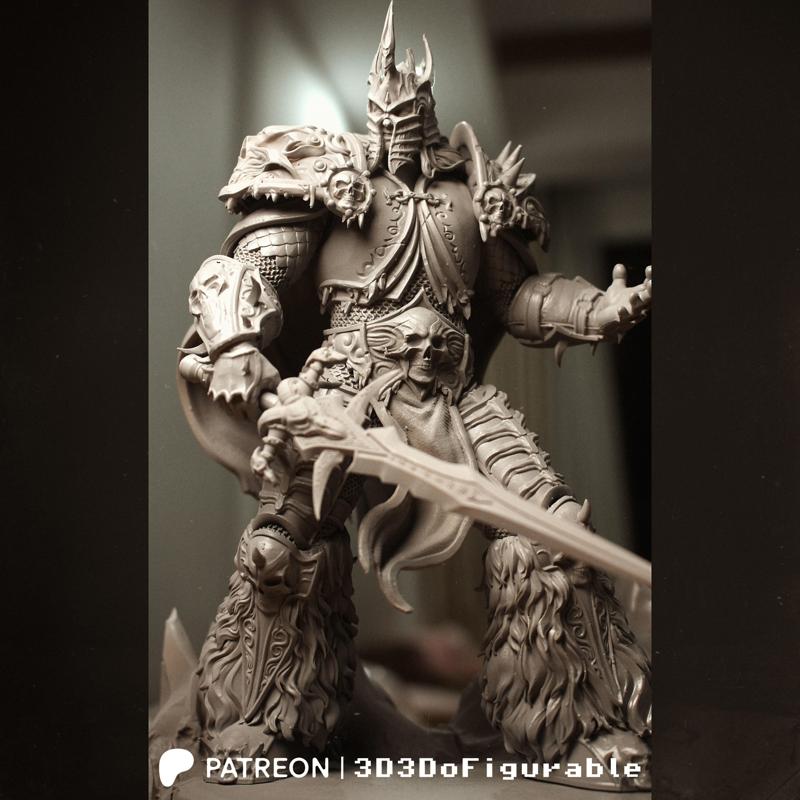 Arthas Lich King from Warcarft printable