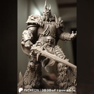 Arthas Lich King from Warcarft printable