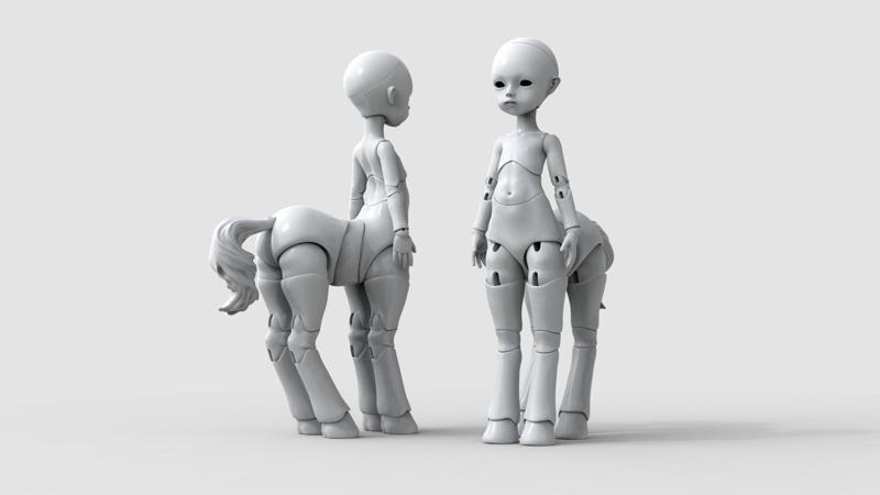 bjd movable joint doll Gracie centaur bjd ball joint doll