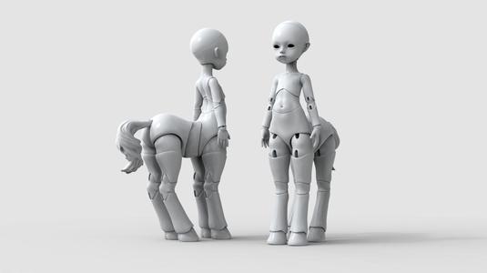 bjd movable joint doll Gracie centaur bjd ball joint doll