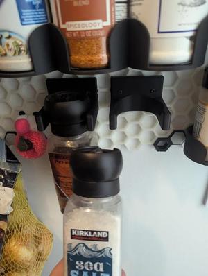 Costco Kirkland Salt/Pepper Holder for Honeycomb Storage Wall   