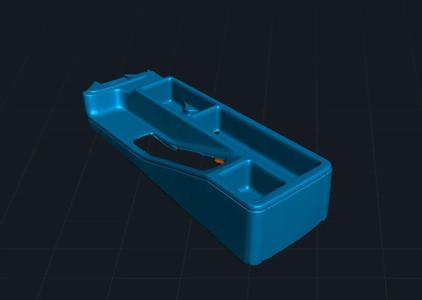 BMW E36 compact middle console 3D SCAN   
