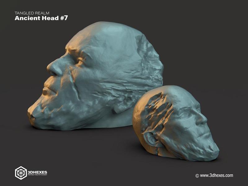 Ancient Head #7 - Tangled Realm