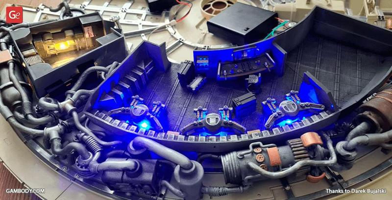 Millennium Falcon Interior 3D Printable Parts Kit 2: Hyperdrive and Engineering Bay