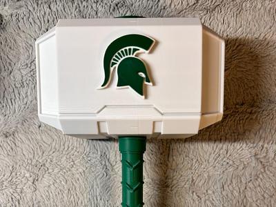 Michigan St Spartans - Thors Hammer